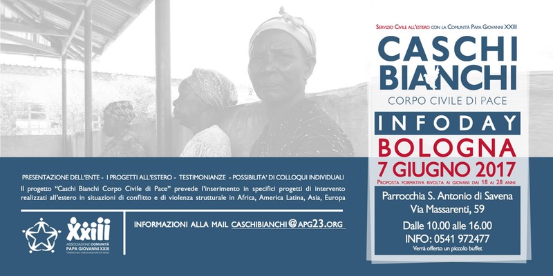 Servizio civile all'estero con i Caschi Bianchi