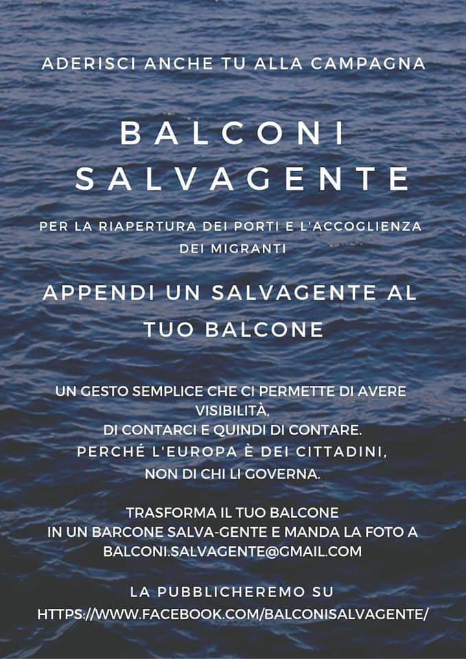 "Balconi salva-gente"